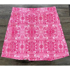 Ripskirt Hawaii Wrap Skirt Pink White Size Large L